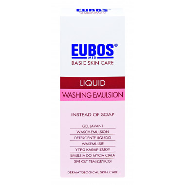 EUBOS Seife flüssig parfumiert rosa Dosierspender