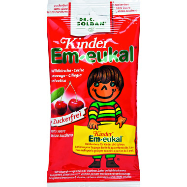 Em-eukal Kinder Husten Bonbons ohne Zucker