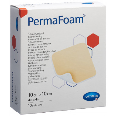 PermaFoam Schaumverband 10x10cm