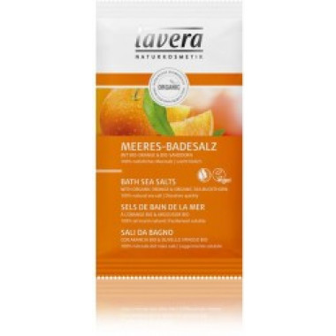 lavera Meeres-Badesalz Bio-Orange & Bio-Sanddorn