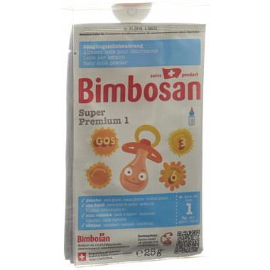 Bimbosan Super Premium 1 Säuglingsmilch Reiseportionen