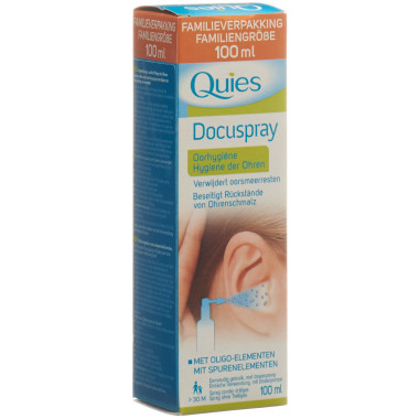 Quies Docuspray Hygiene der Ohren
