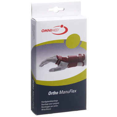 Ortho Manu Flex Handg M 16cm re gr/bo