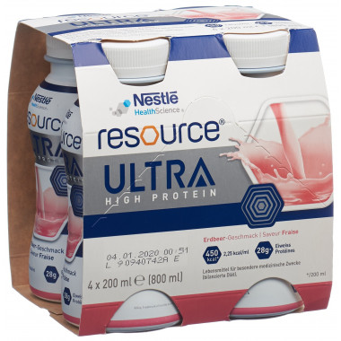 resource Ultra High Protein Erdbeer