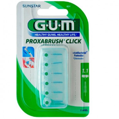 Proxabrush Click 1.1mm ISO 3 conic grün