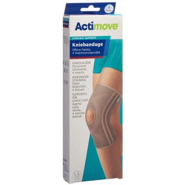 Actimove Everyday Support Kniebandage L offene Patella