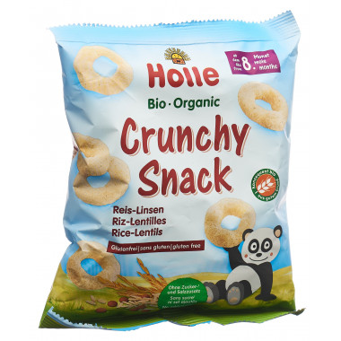 Holle Bio-Crunchy Snack Reis Linsen