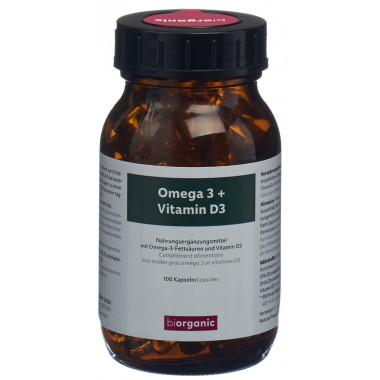 Omega-3 + Vitamin D3 Kapsel deutsch/französisch