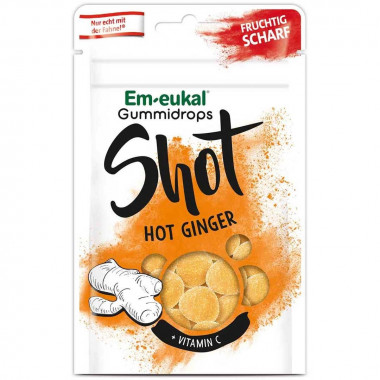 Gummidrops Shot Hot Ginger zuckerhaltig
