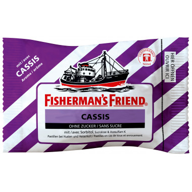 Fishermans Friend Cassis ohne Zucker