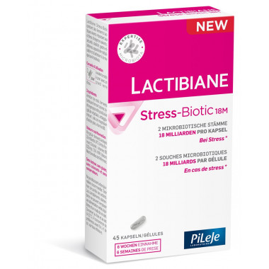 LACTIBIANE Stress-Biotic 18M Kapsel