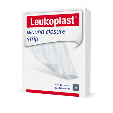 Leukoplast wound closure strip 12x100mm weiss