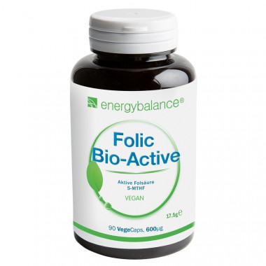 Folic Bio-Active Kapsel 600 mcg Folsäure 5-MTHF
