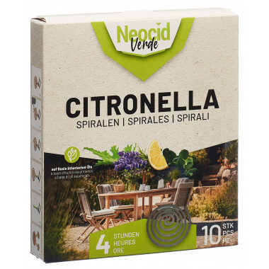 Neocid Verde Citronella Spiralen