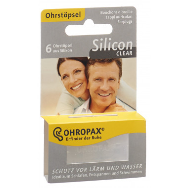 OHROPAX Silicon Clear Ohrstöpsel
