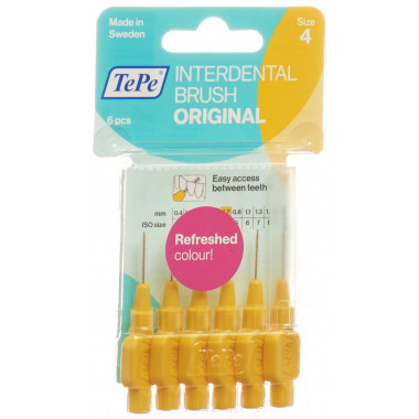 TePe Interdental Brush 0.7mm gelb