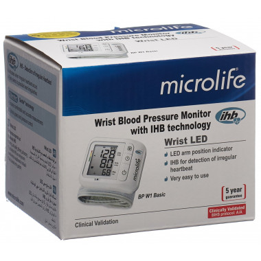 Microlife Blutdruckmessgerät Handgelenk BP W1 Basic