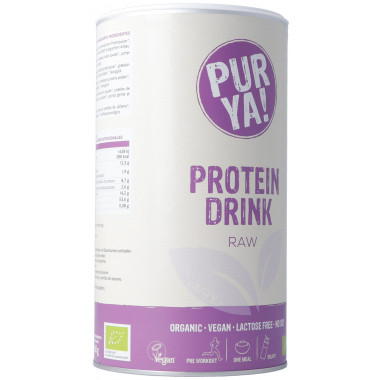 PUR YA! Vegan Protein Drink Raw Energy Raw Bio