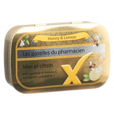 Les pastilles du pharmacien Honey & Lemon mit Zucker
