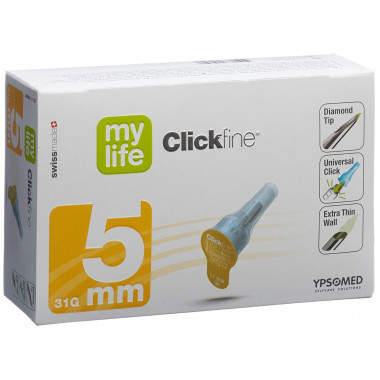 Clickfine Pen Nadeln 5mm 31G