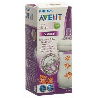 Avent Philips Naturnah Flasche 260ml Tiger