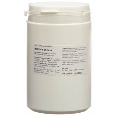 Tablette 1 g Natrium Chloratum