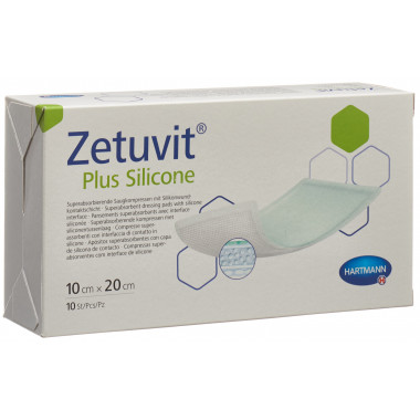 Zetuvit Plus Silicone 10x20cm
