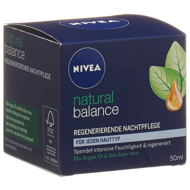 NIVEA Natural Balance Regenerierende Nachtpflege