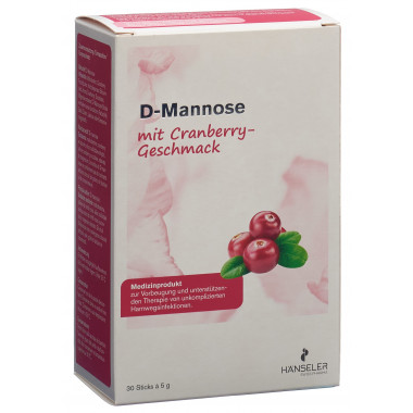 Hänseler D-Mannose mit Cranberry-Geschmack