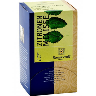 SONNENTOR Zitronenmel Premium Tee Bio einze
