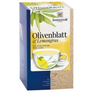 SONNENTOR Olivenblatt-Lemongras Tee