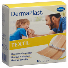 DermaPlast TEXTIL Textil Schnellverband 4cmx5m