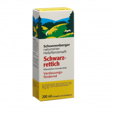 Schoenenberger Schwarzrettich Heilpflanzensaft