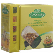 bioSnacky Biosnacky Kombipack Keimglas+ Starterpackung