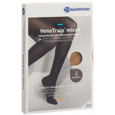 VenoTrain Micro MICRO A-D KKL2 M normal/short geschlossene Fussspitze caramel