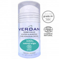 Verdan Aaunstein grad A+ Marmor Deodorant Stick Mineral 100% natural origin Ecocert