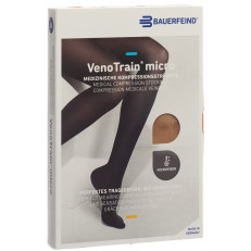 VenoTrain Micro MICRO A-D KKL2 L plus/short offene Fussspitze caramel