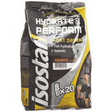 isostar Hydrate und Perform Pulver Orange