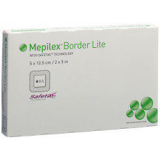 Mepilex Border Lite Silikonschaumverband 5x12.5cm