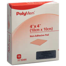 PolyMem Non Adhesive Dressing 10x10cm (#)