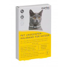 martec PET Ungezieferhalsband für Katzen reflektierend