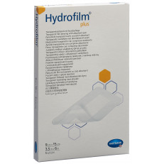 Hydrofilm Plus PLUS wasserdichter Wundverband 9x15cm steril