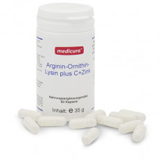 Medicura Arginin-Ornithin-Lysin plus C+Zink