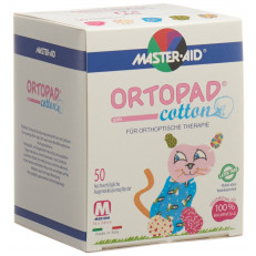 Ortopad Cotton Occlusionspflaster Medium Girls 2-4 Jahre