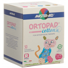 Ortopad Cotton Occlusionspflaster Regular Girl ab 4 Jahre