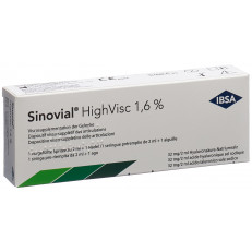 Sinovial HighVisc Inj Lös 1.6 %