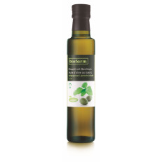 Biofarm Olivenöl mit Basilikum Knospe