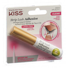 KISS 24 HR Strip Eyelash adhesive clear