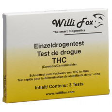 Willi Fox Drogentest THC einzel Urin