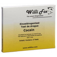 Willi Fox Drogentest Cocain einzel Urin